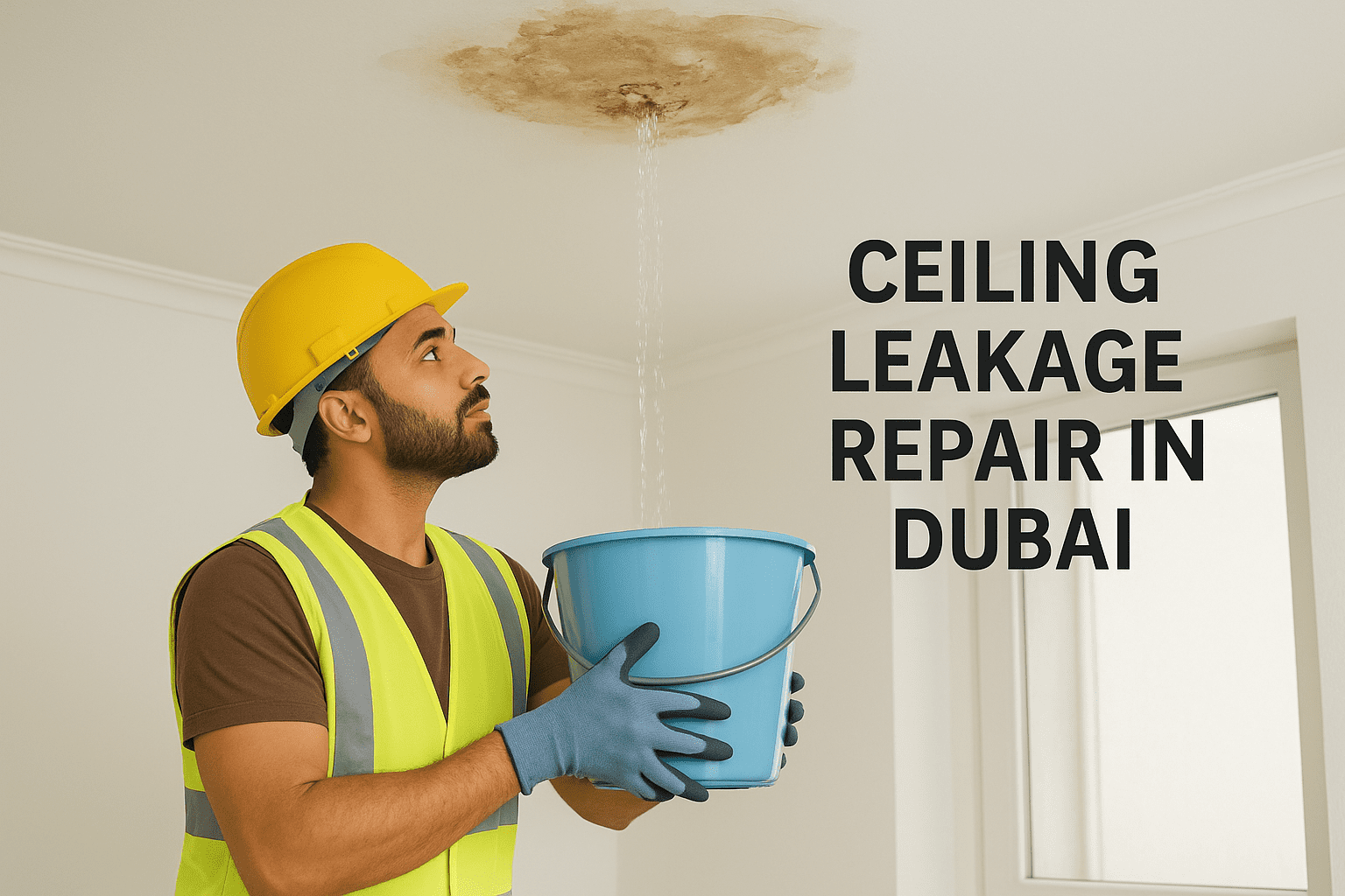 Ceiling Leakage Repair in Dubai